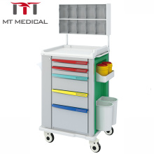 Hospital Equipment Emergency Trolley Medical Equipment Crash Anesthesia Trolley Medical Cart
